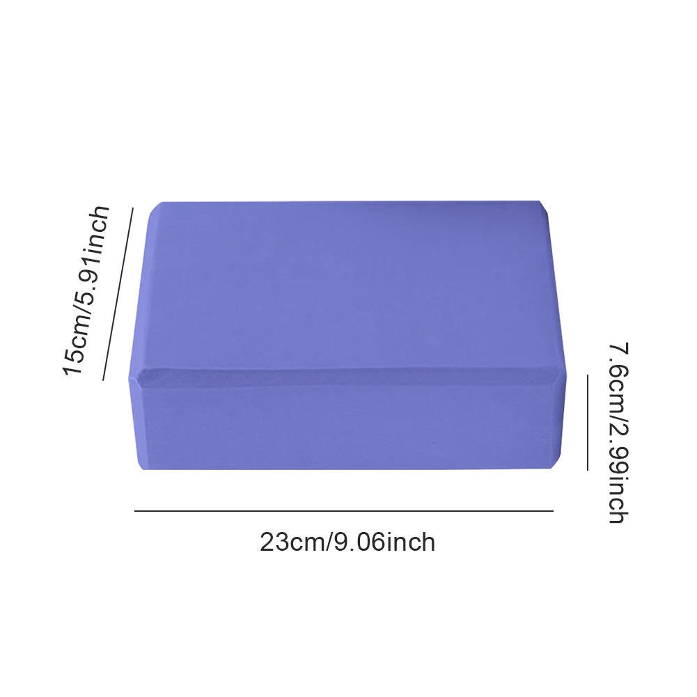 Yoga Block Solid Color Yoga Building Blocks