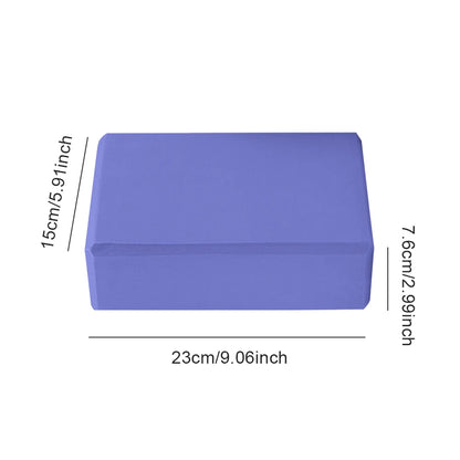 Yoga Block Solid Color Yoga Building Blocks