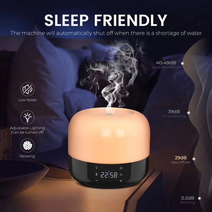 Mini Air Humidifier Usb Aroma Diffuser LED