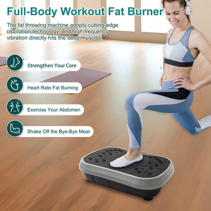 Vibration Plate Fat-Burning Home Exercise Machine