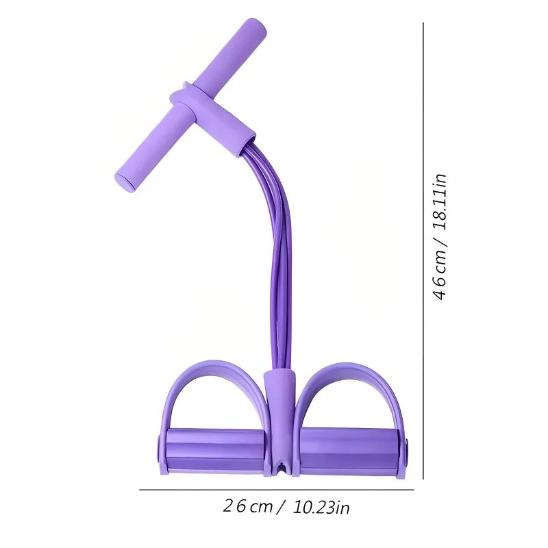 Four-Tube Pedal Multi-Functional Household Fitness