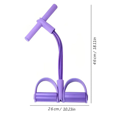 Four-Tube Pedal Multi-Functional Household Fitness