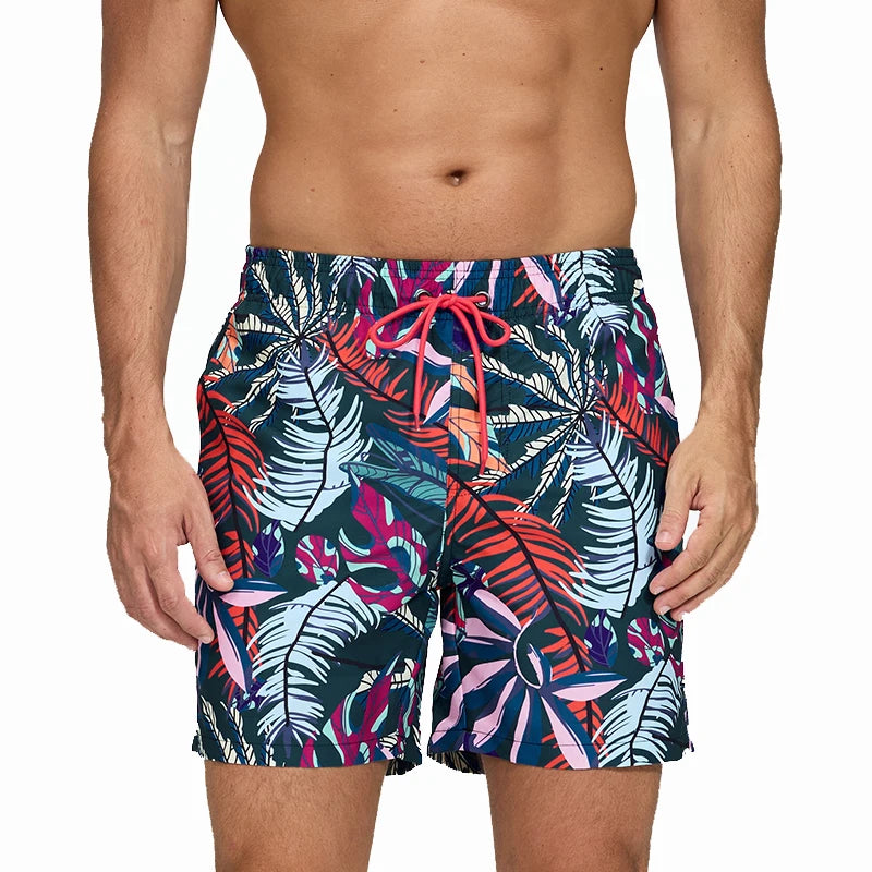 Quick Dry Summer Mens Swimwear Beach Shorts