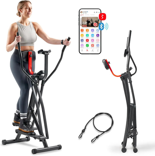 Smart Air Walk Elliptical, Foldable  Glider Machine
