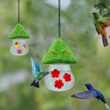 Outdoor Garden Hanging Hummingbird Water Feeders