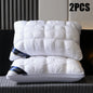2-Piece Pillow Set, Soft Bed Pillows