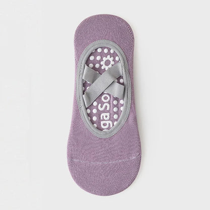 Breathable Towel Bottom Yoga Socks Women Silicone