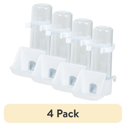 4 Pack Small Interior Bird Silo Feeder