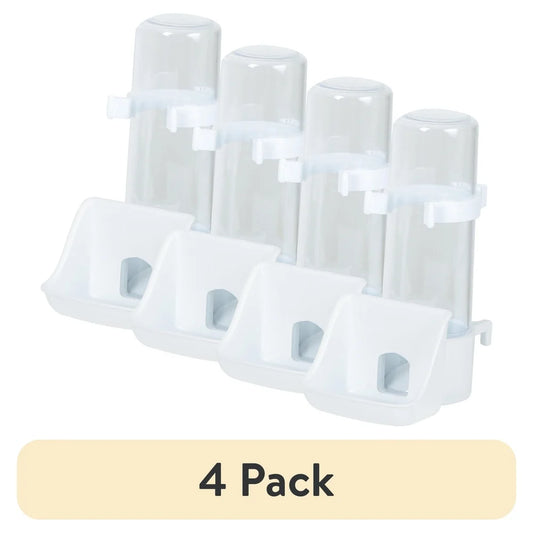4 Pack Small Interior Bird Silo Feeder