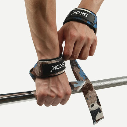 Weightlifting Wrist Straps Strength Training Adjustable Non-slip