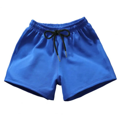 Men's Sports Gym Shorts Elastic Drawstring Waist