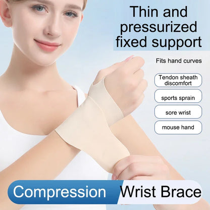 1Pc Elastic Wristband Anti-Sprain Wrist Brace Compression