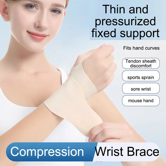 1Pc Elastic Wristband Anti-Sprain Wrist Brace Compression