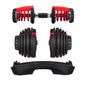 Adjustable Dumbbell Home Gym Workout Equipment Organizer