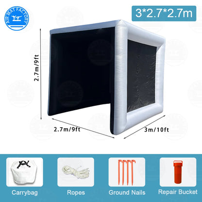Indoor Inflatable Golf Practice Swing Simulator Net