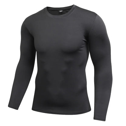 Men's Compression Running T-Shirt Fitness Long Sleeve