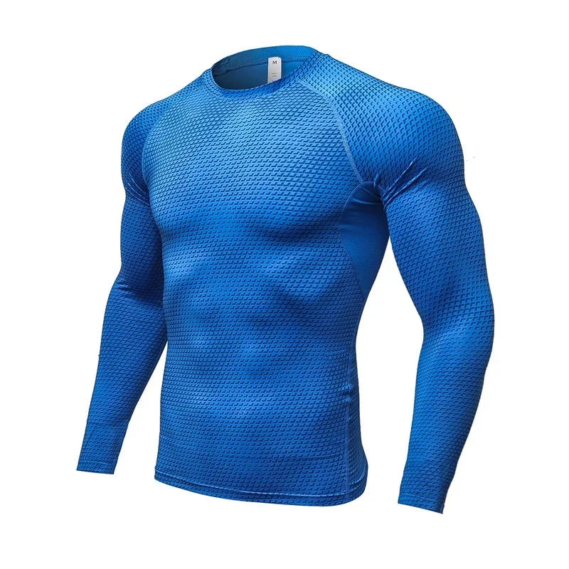 Men's Fitness Running Training Long-Sleeved Shirts