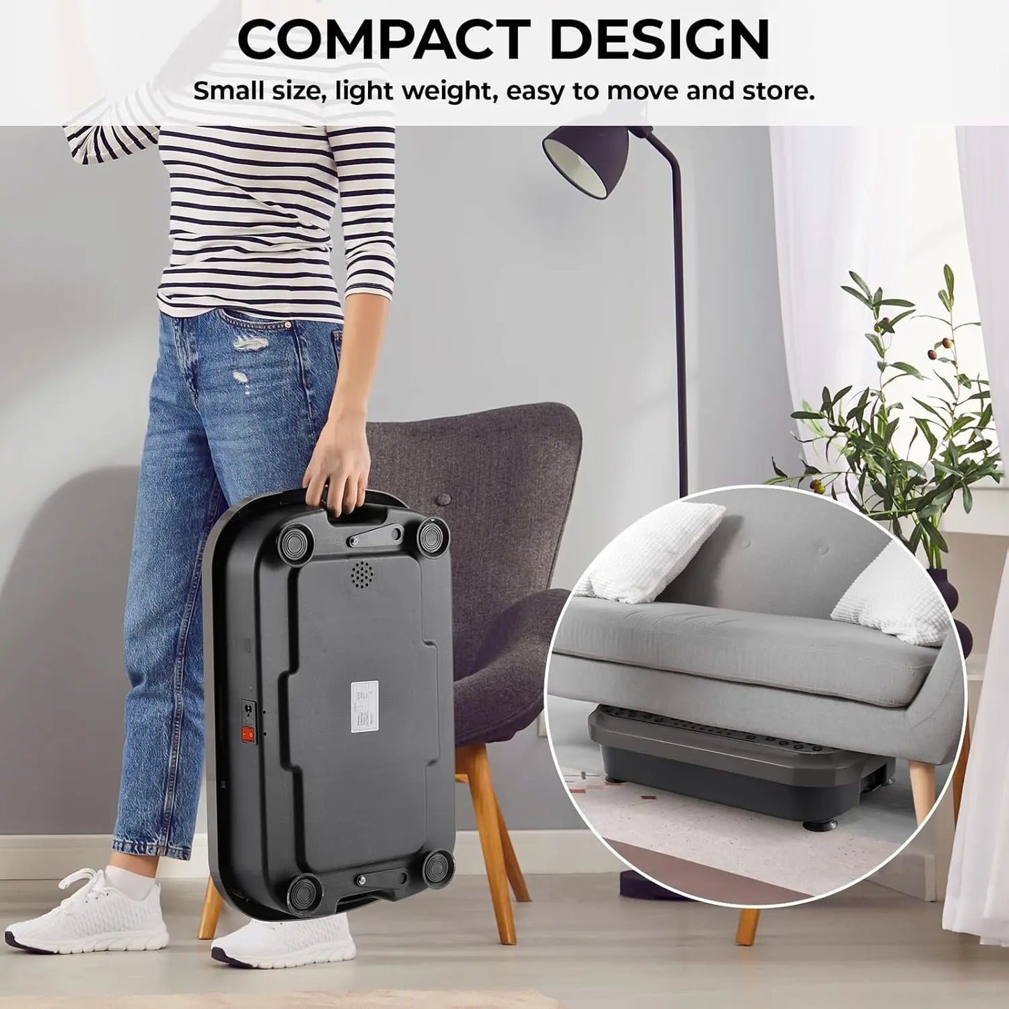 Whole Body 3D Vibration Plate Exercise Machine