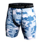 Compression Shorts 3D Print Camouflage Men's Tights