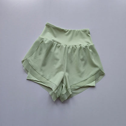 Summer Women's Sports Shorts Mesh 2 In 1
