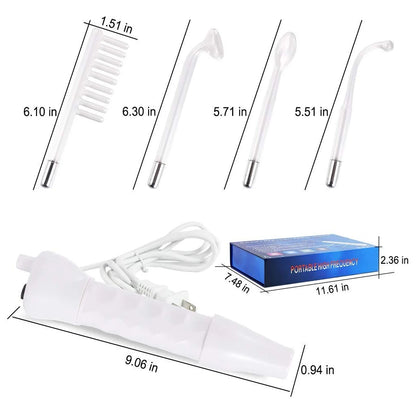 4 in 1 High Frequency Electrode Wand