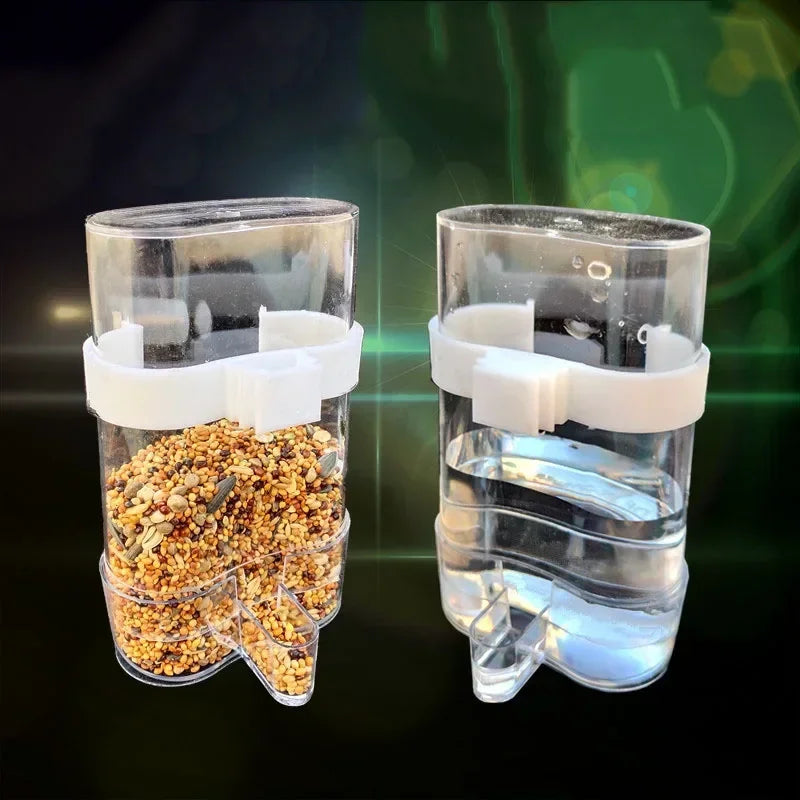 Pets Birds Water Feeders Dispenser Automatic Feeder