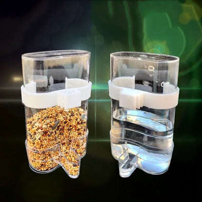 Pets Birds Water Feeders Dispenser Automatic Feeder
