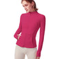 Women's Sports Athletic Yoga Jacket Lightweight Zipper