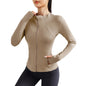 Women's Sports Athletic Yoga Jacket Lightweight Zipper