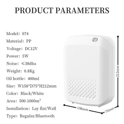Aroma Diffuser Electric Essential Oil Incense Burner