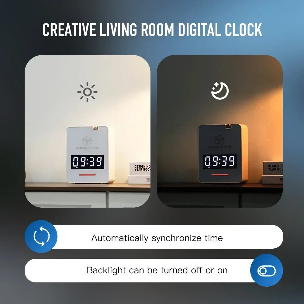 Aroma Diffuser With Clock Air Freshener Machine