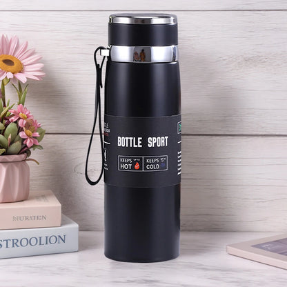 1000ml Insulated Thermal Water Bottle with Handle