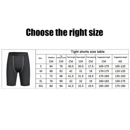 High Performance Elastic Men's Compression Short Pants