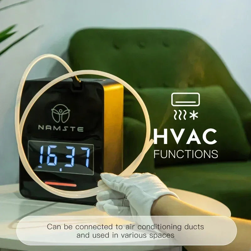 Aroma Diffuser With Clock Air Freshener Machine