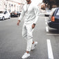 Men's Two Piece Set Running Sweatshirt+Sweatpants