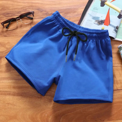 Men's Sports Gym Shorts Elastic Drawstring Waist
