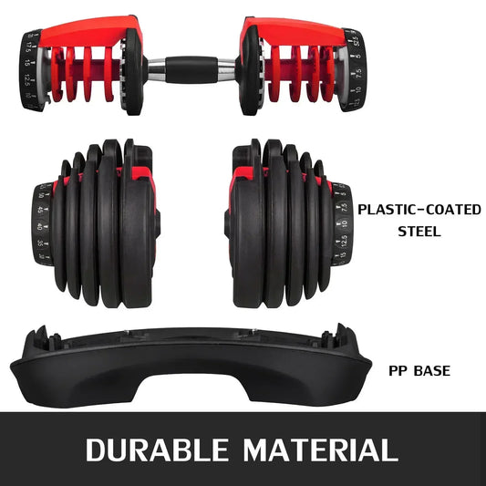 Adjustable Dumbbell Home Gym Workout Equipment Organizer