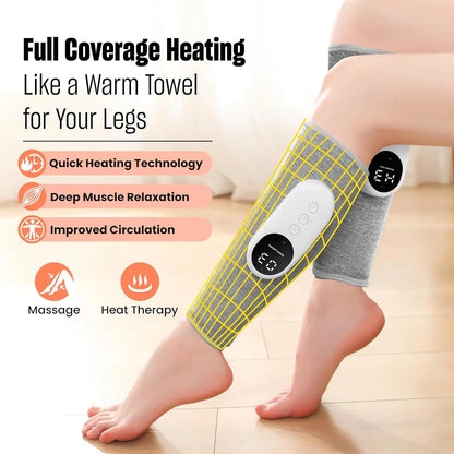 Leg/calf Massager with Heat and Compression