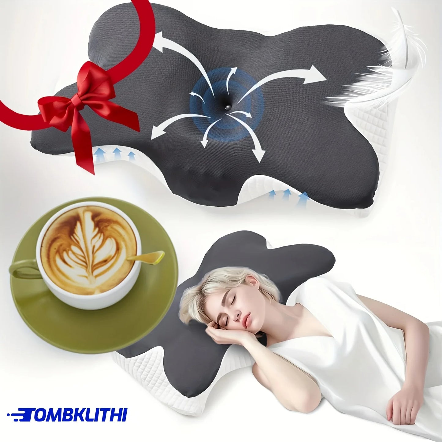 Ergonomic Cervical Spine Pillow – Butterfly Neck Pillow