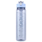 800ml Travel  Water Bottle Leakproof Motivational Drinking