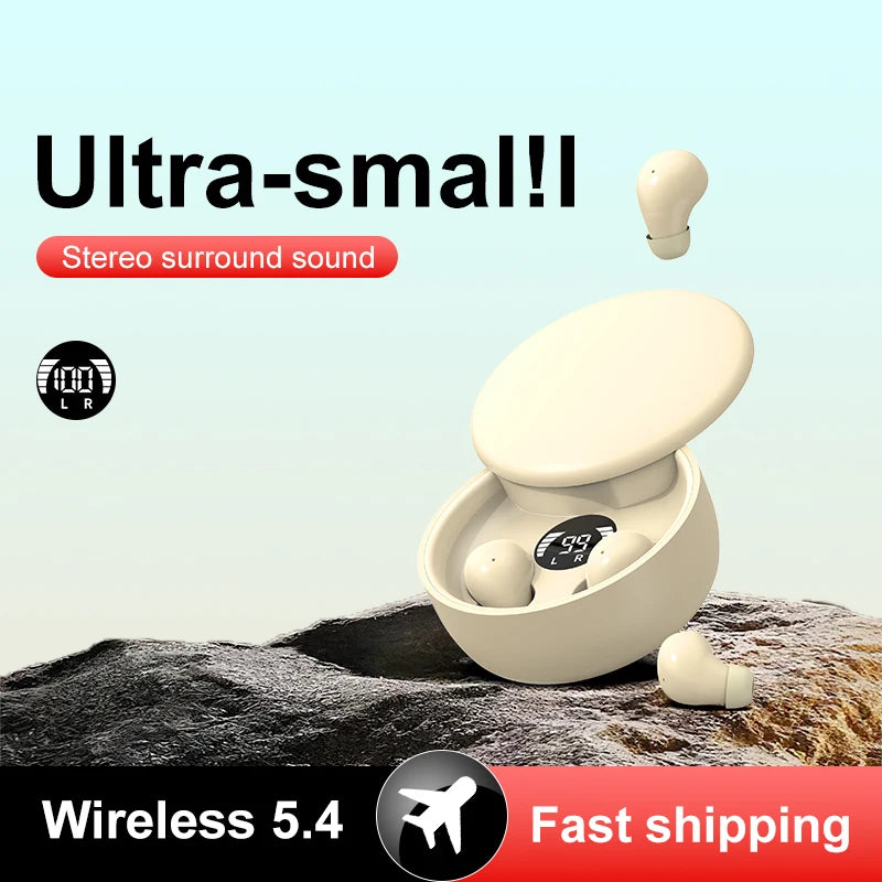 Wireless Bluetooth sleeping Headphones Noise canceling earbuds