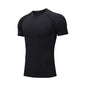 Unisex Short Sleeve Compression T-Shirt Quick Dry
