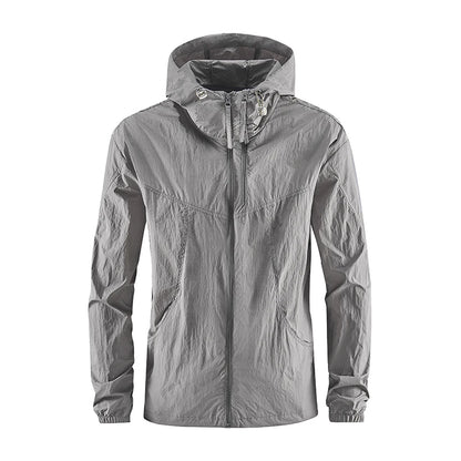 Unisex UV Protection Outdoor Waterproof Jacket Windbreaker