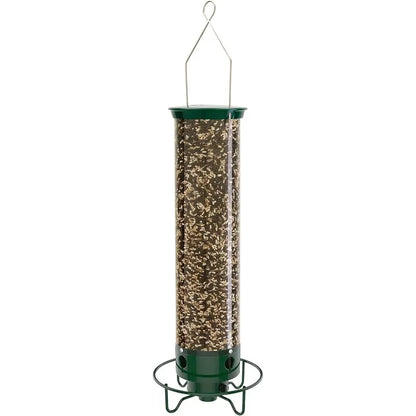 home.YF-M Yankee Flipper Squirrel-Proof Wild Bird Feeder With Weight Activated Rotating Perch - 5Lbs Seed Capacity