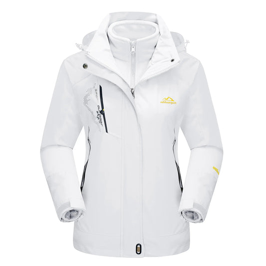 Women's 3-IN-1 Jackets Waterproof Fleece Jacket