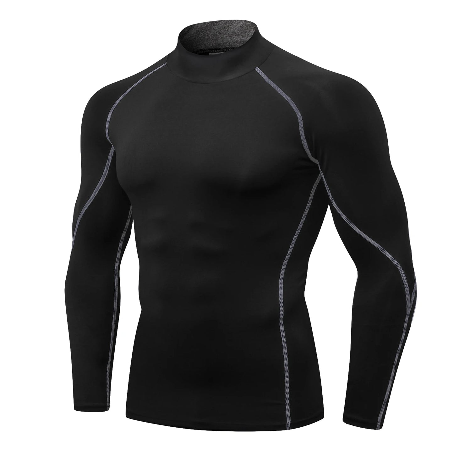 Compression Shirts Long Sleeve Quick Dry Turtleneck