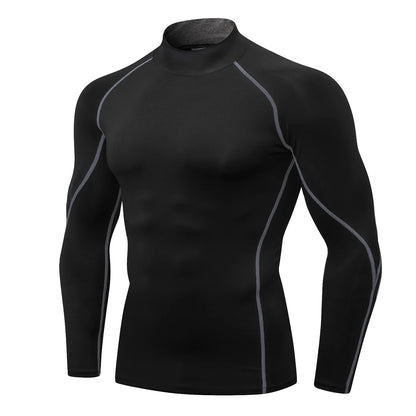 Compression Shirts Long Sleeve Quick Dry Turtleneck