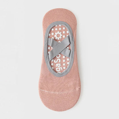 Breathable Towel Bottom Yoga Socks Women Silicone