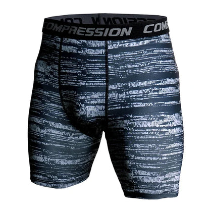 Compression Shorts 3D Print Camouflage Men's Tights