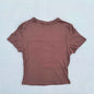 Women's Tight Fitting Sports T-shirt Quick Drying